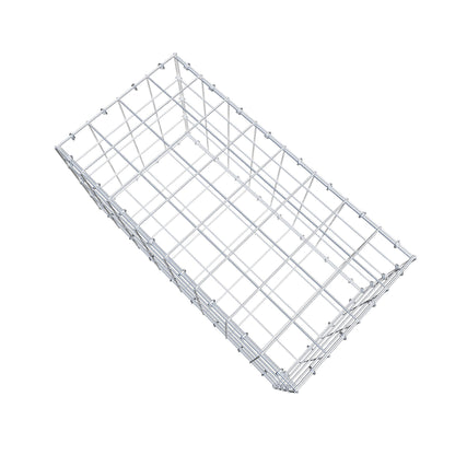 Gabbione 80 cm x 40 cm x 40 cm (L x H x P), maglia 10 cm x 10 cm, anello a C