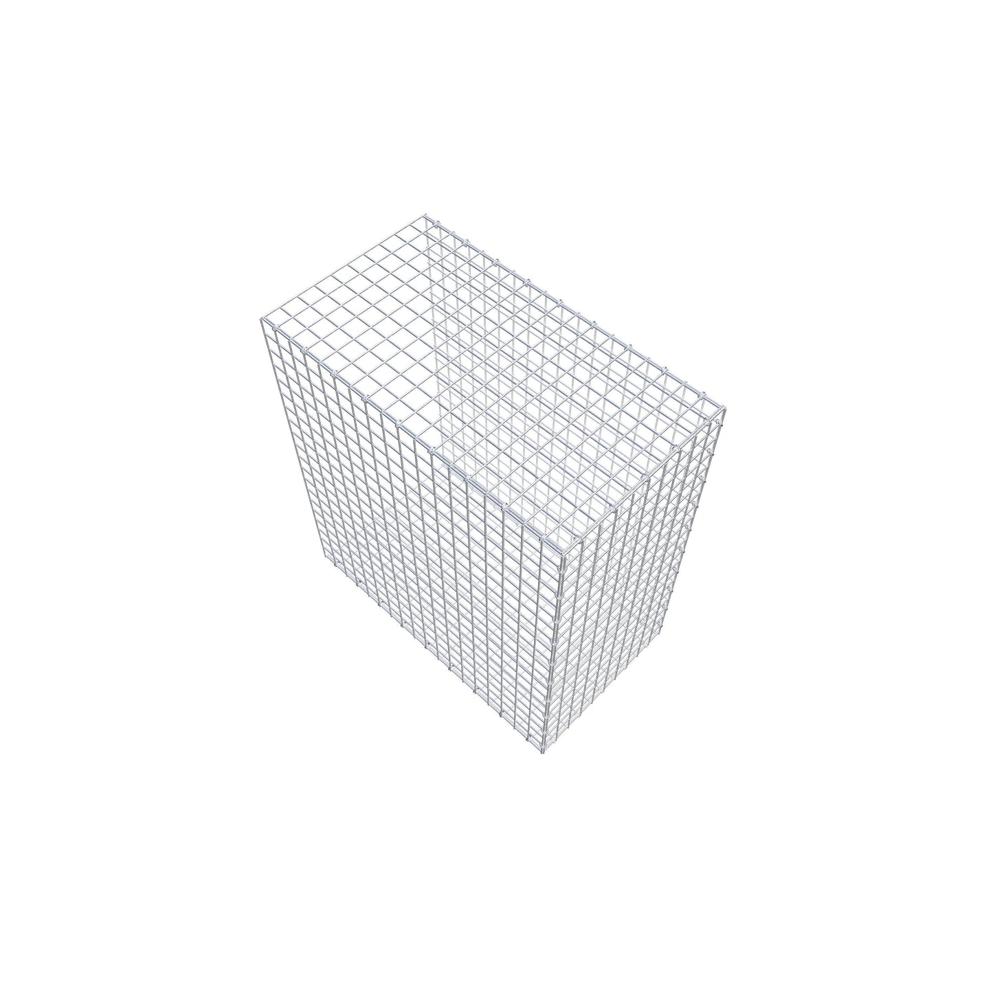 Type 2 oplegkorf 100 cm x 90 cm x 50 cm (L x H x D), maaswijdte 5 cm x 5 cm, C-ring