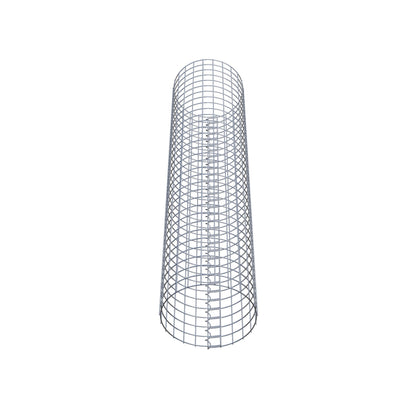 Gabionensäule rund 37 cm Durchmesser, 160 cm Höhe, Maschenweite 5 cm x 5 cm