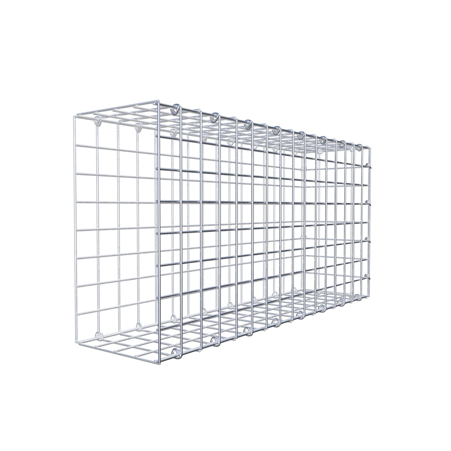 Fourche rapportée type 2 80 cm x 40 cm x 20 cm (L x H x P), mailles 5 cm x 5 cm, anneau C