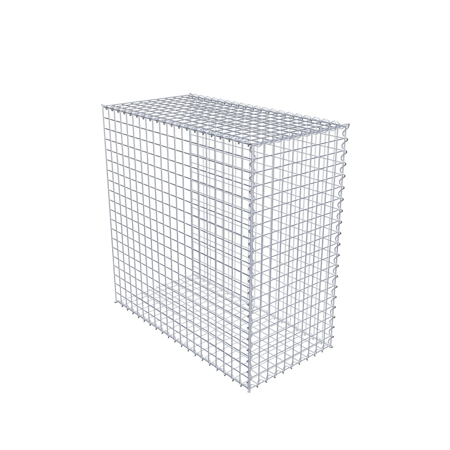 Extra gabion typ 2 100 cm x 100 cm x 50 cm (L x H x D), maskstorlek 5 cm x 5 cm, spiral