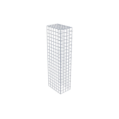 Anbaugabione Typ 4 100 cm x 30 cm x 20 cm (L x H x T), Maschenweite 5 cm x 5 cm, C-Ring