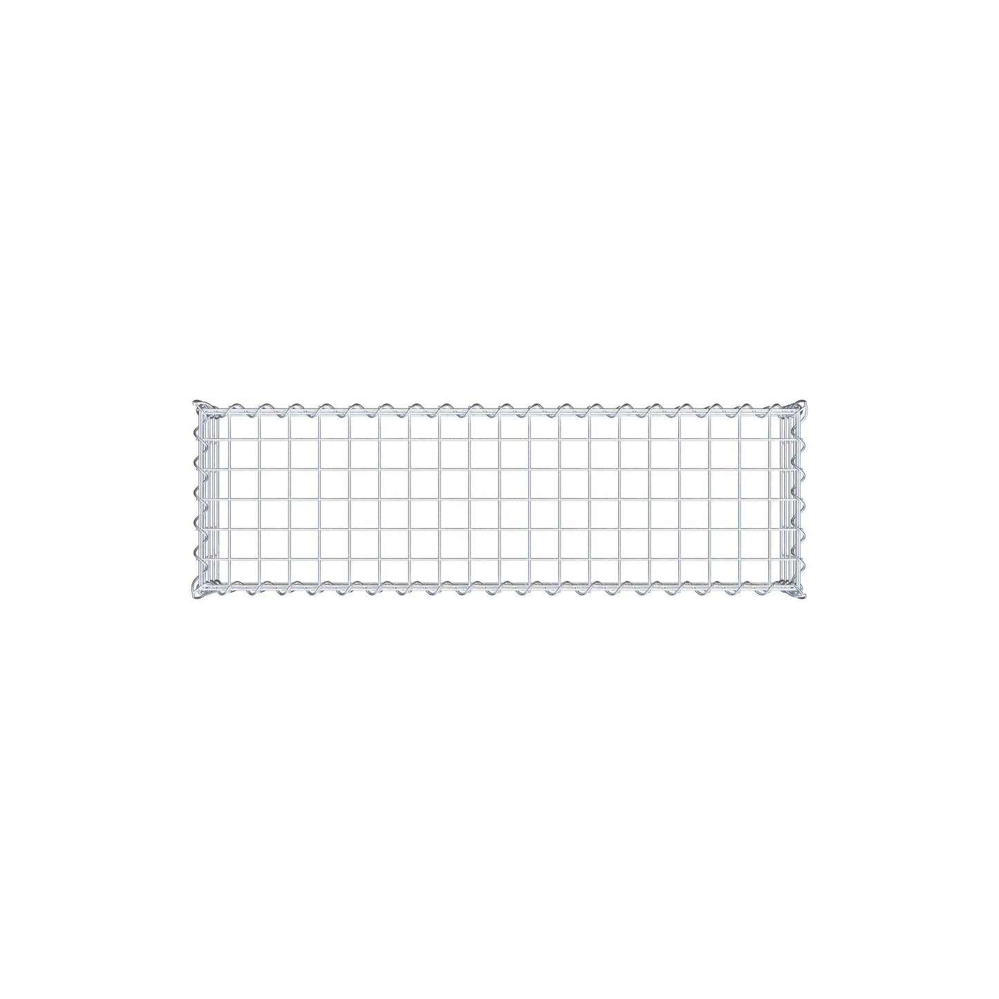 Extra gabion typ 3 100 cm x 20 cm x 30 cm (L x H x D), maskstorlek 5 cm x 5 cm, spiral