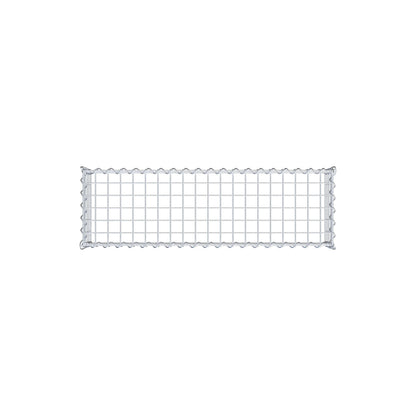 Extra gabion typ 3 100 cm x 20 cm x 30 cm (L x H x D), maskstorlek 5 cm x 5 cm, spiral