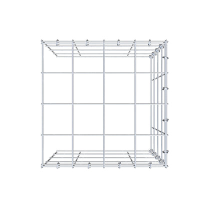 Extra gabion typ 4 40 cm x 40 cm x 40 cm (L x H x D), maskstorlek 10 cm x 10 cm, C-ring