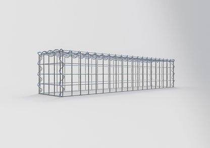 Extra gabion typ 3 100 cm x 20 cm x 20 cm (L x H x D), maskstorlek 5 cm x 5 cm, spiral
