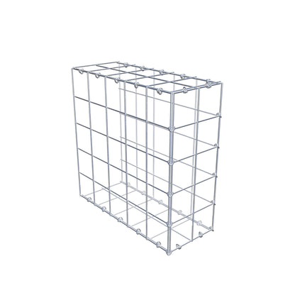 Toegevoegde pool type 2 50 cm x 50 cm x 20 cm (L x H x D), maaswijdte 10 cm x 10 cm, C-ring