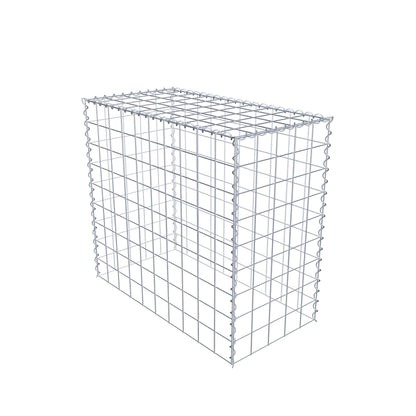 Anbaugabione Typ 3 100 cm x 90 cm x 50 cm (L x H x T), Maschenweite 10 cm x 10 cm, Spirale