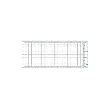 Fourche rapportée type 4 100 cm x 50 cm x 40 cm (L x H x P), mailles 5 cm x 10 cm, anneau C