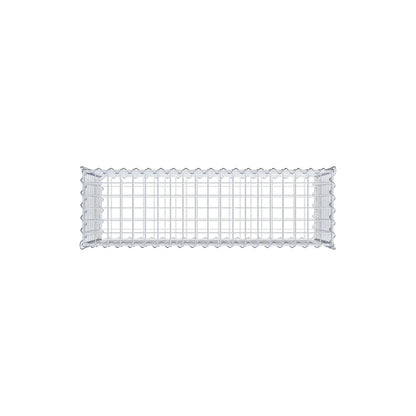 2er Set Gabionen 100 cm x 50 cm x 30 cm (L x H x T), Maschenweite 5 x 5 cm, Spirale