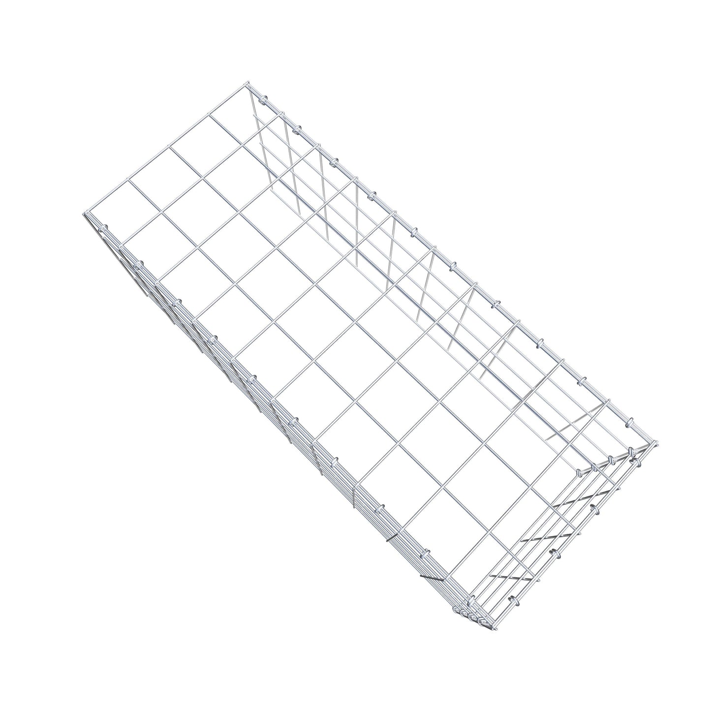 Anbaugabione Typ 4 100 cm x 40 cm x 40 cm (L x H x T), Maschenweite 10 cm x 10 cm, C-Ring