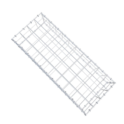 Gabion 100 cm x 20 cm x 40 cm (L x H x D), mesh size 10 cm x 10 cm, C-ring