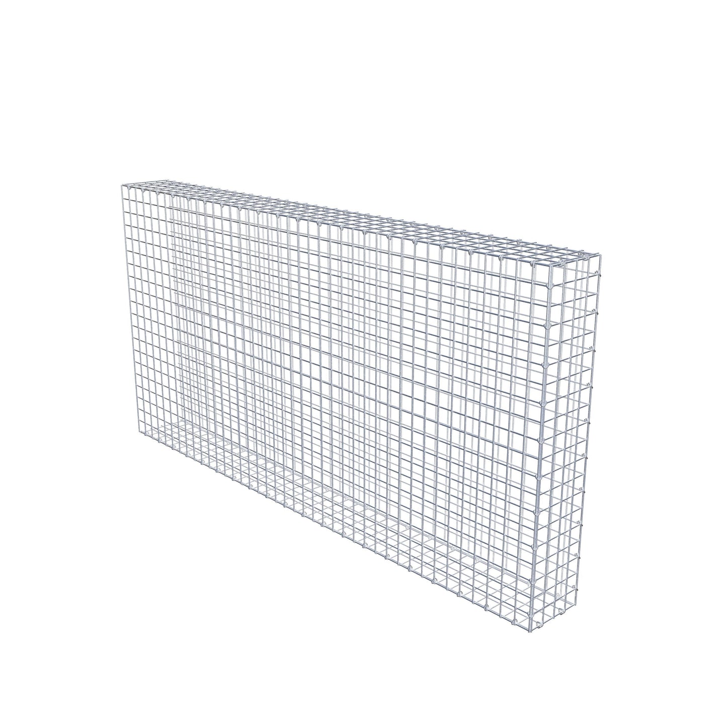 Anbaugabione Typ 2 200 cm x 100 cm x 20 cm (L x H x T), Maschenweite 5 cm x 5 cm, C-Ring