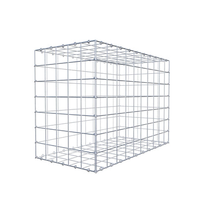 Gabione 100 cm x 70 cm x 50 cm (L x H x T), Maschenweite 10 cm x 10 cm, C-Ring
