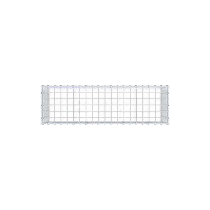 Type 3 oplegkorf 100 cm x 40 cm x 30 cm (L x H x D), maaswijdte 5 cm x 5 cm, C-ring