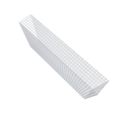 Mounted gabion type 2 200 cm x 100 cm x 30 cm (L x H x D), mesh size 5 cm x 5 cm, C-ring