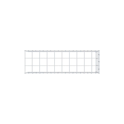 Anbaugabione Typ 4 100 cm x 30 cm x 30 cm (L x H x T), Maschenweite 10 cm x 10 cm, C-Ring