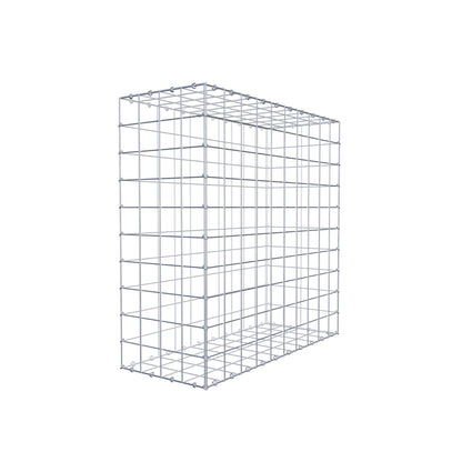 Gavión 100 cm x 100 cm x 40 cm (L x A x P), malla 10 cm x 10 cm, anillo en C