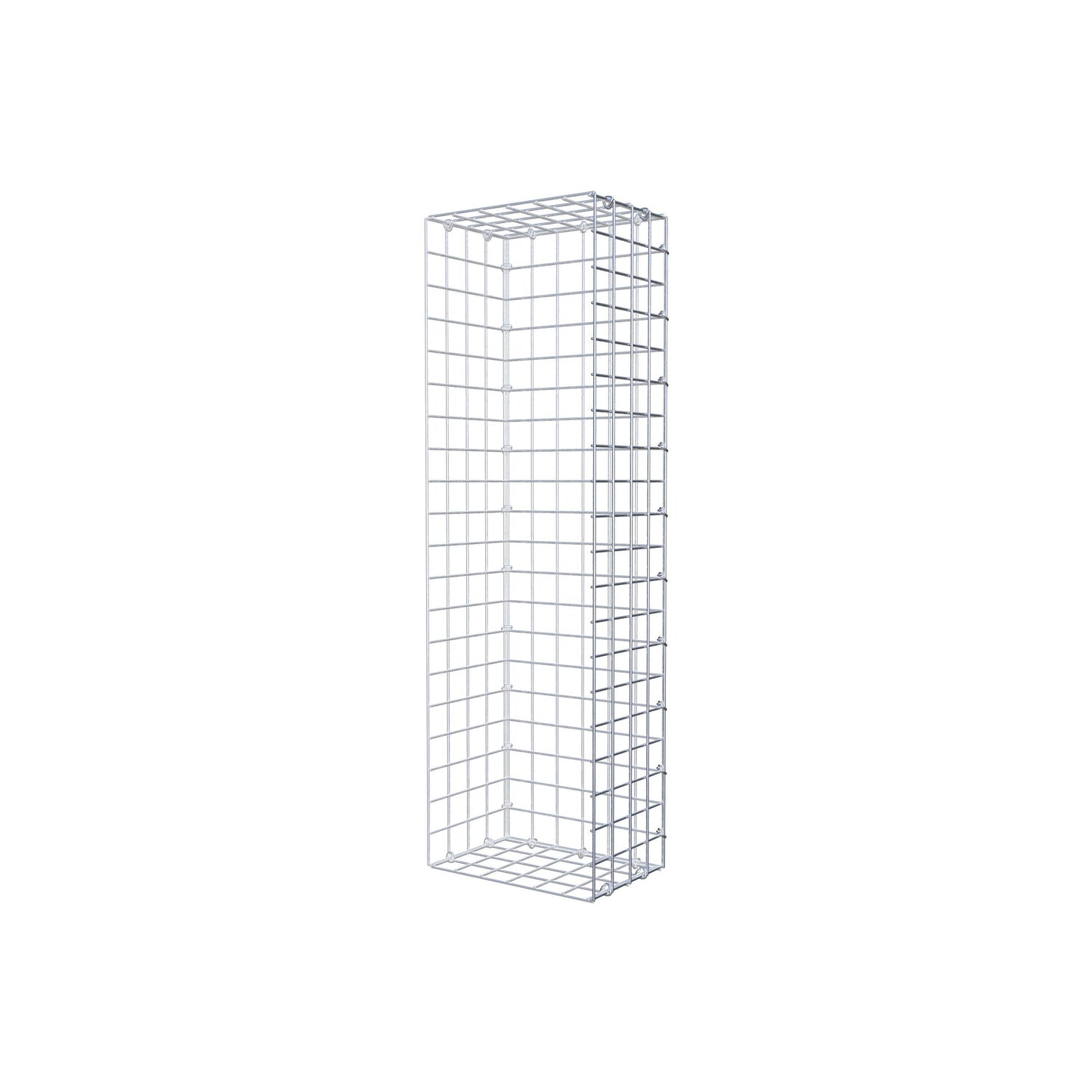 Fourche rapportée type 2 100 cm x 20 cm x 30 cm (L x H x P), mailles 5 cm x 5 cm, anneau C