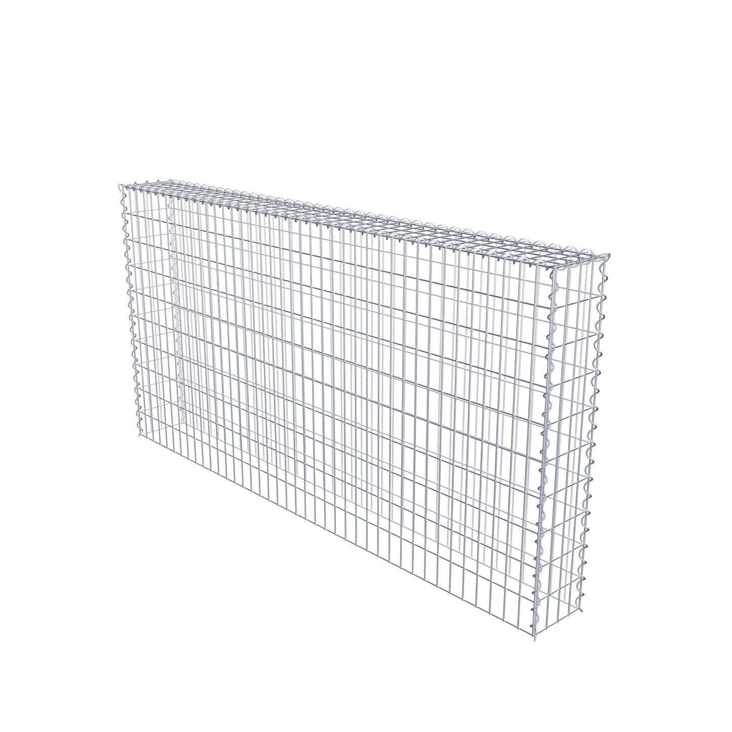 Opvokset gabion type 3 200 cm x 100 cm x 20 cm (L x H x D), maskestørrelse 5 cm x 10 cm, spiral