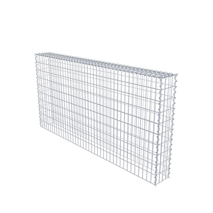 Opvokset gabion type 3 200 cm x 100 cm x 20 cm (L x H x D), maskestørrelse 5 cm x 10 cm, spiral
