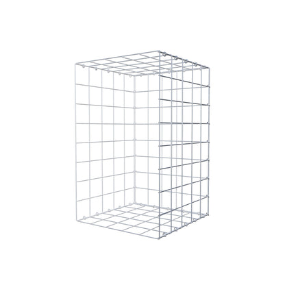 Toegevoegde pool type 2 80 cm x 50 cm x 50 cm (L x H x D), maaswijdte 10 cm x 10 cm, C-ring