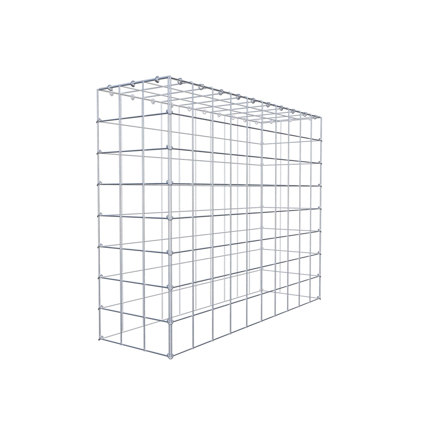 Gabbione aggiuntivo di tipo 3 100 cm x 80 cm x 30 cm (L x H x P), maglia 10 cm x 10 cm, anello a C