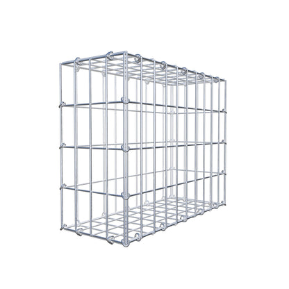 Schanskorf 50 cm x 40 cm x 20 cm (L x H x D), maaswijdte 5 cm x 10 cm, C-ring
