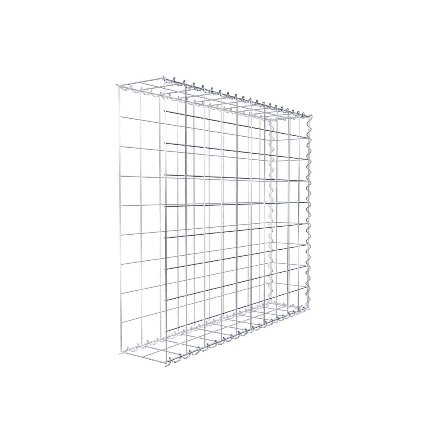 Gavión complementario tipo 2 100 cm x 90 cm x 20 cm (L x A x P), malla 10 cm x 10 cm, espiral