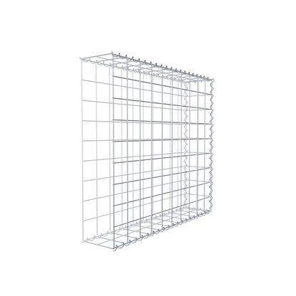 Gavión complementario tipo 2 100 cm x 90 cm x 20 cm (L x A x P), malla 10 cm x 10 cm, espiral