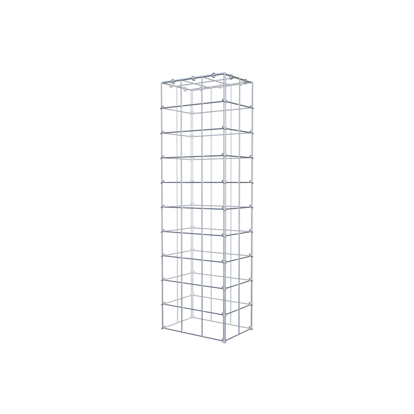 Fourche rapportée type 3 100 cm x 20 cm x 30 cm (L x H x P), maille 10 cm x 10 cm, anneau en C