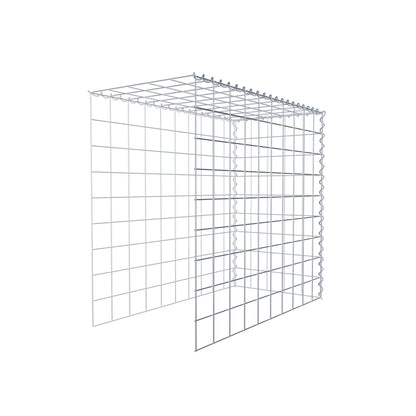 Gavión complementario tipo 4 100 cm x 90 cm x 50 cm (L x A x P), malla 10 cm x 10 cm, espiral