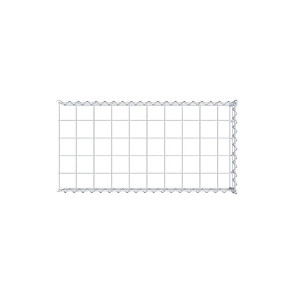 Add-on schanskorf type 4 100 cm x 20 cm x 50 cm (L x H x D), maaswijdte 10 cm x 10 cm, spiraal