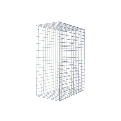 Anbaugabione Typ 2 100 cm x 70 cm x 40 cm (L x H x T), Maschenweite 5 cm x 5 cm, C-Ring