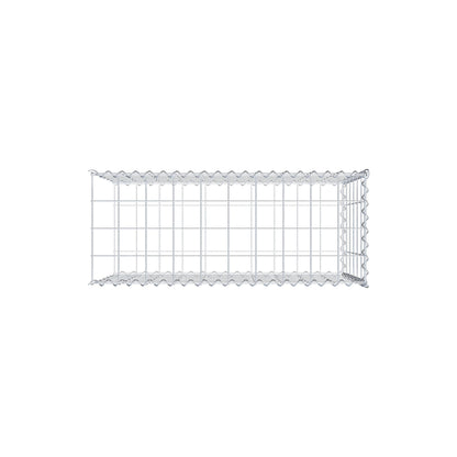 Anbaugabione Typ 2 100 cm x 60 cm x 40 cm (L x H x T), Maschenweite 10 cm x 10 cm, Spirale