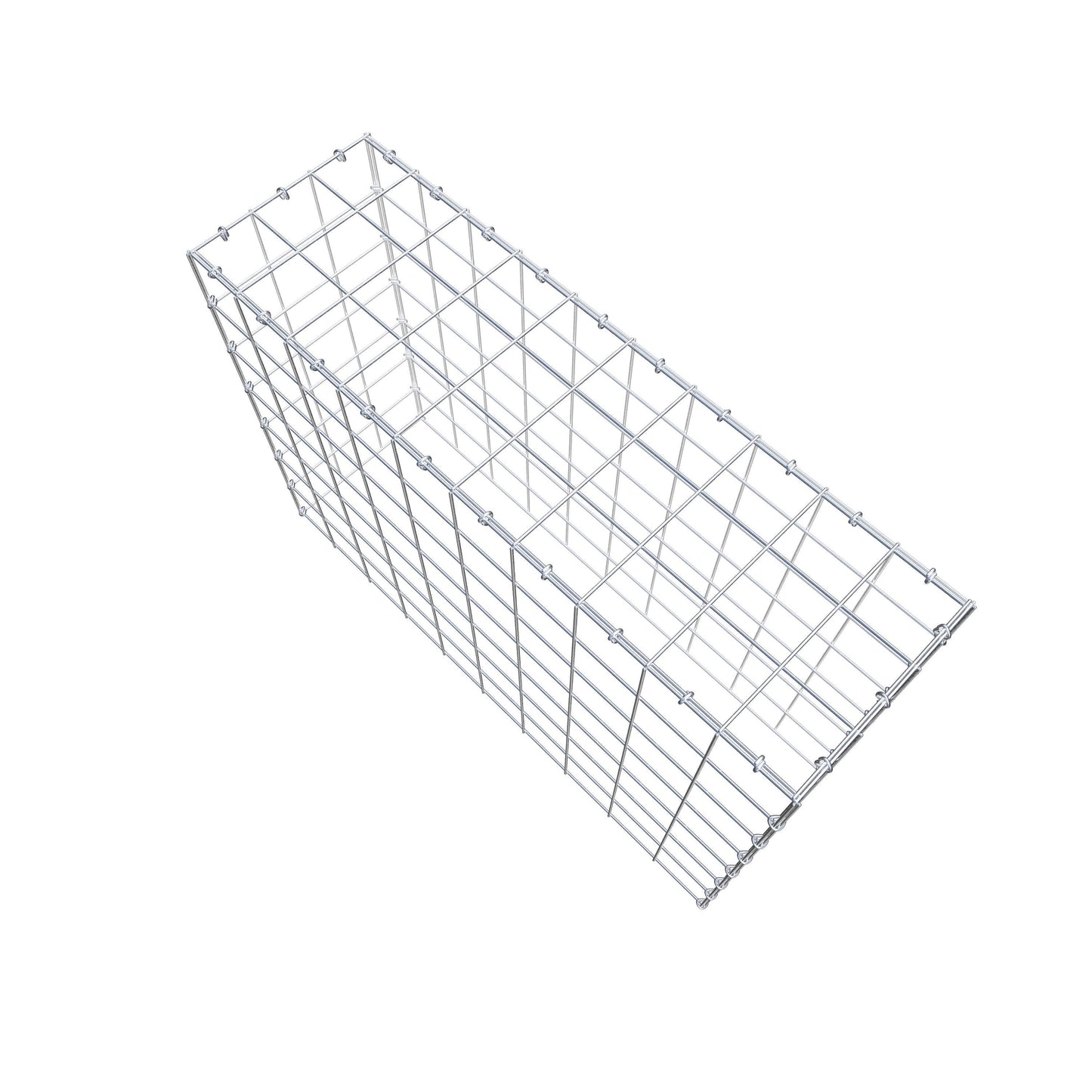 Gabbione aggiuntivo di tipo 3 100 cm x 70 cm x 30 cm (L x H x P), maglia 10 cm x 10 cm, anello a C