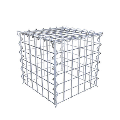 Gabbione aggiuntivo tipo 3 30 cm x 30 cm x 30 cm (L x A x P), dimensione maglia 5 cm x 5 cm, a spirale