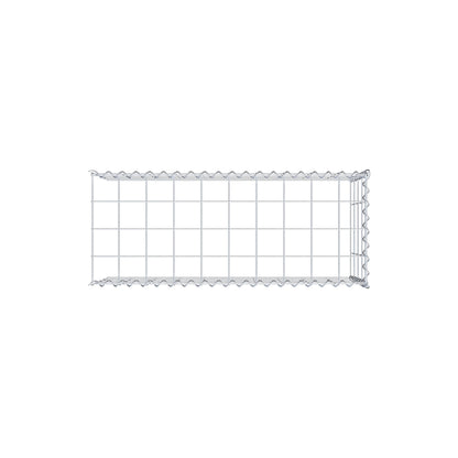 Gabion rapporté type 4 100 cm x 40 cm x 40 cm (L x H x P), mailles 10 cm x 10 cm, spirale