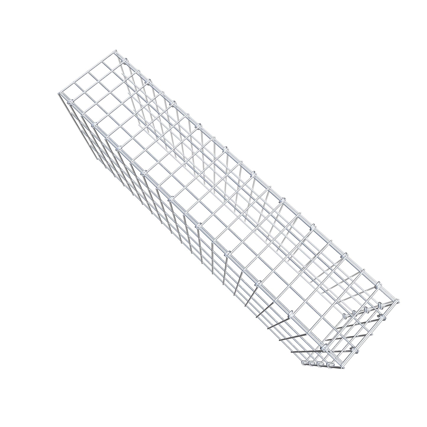 Pila adicional tipo 4 100 cm x 40 cm x 20 cm (L x A x P), malla 5 cm x 10 cm, anillo en C