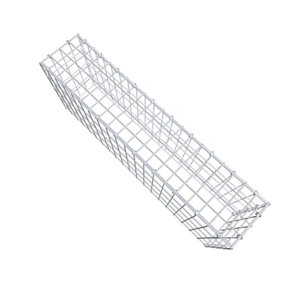 Gabbione aggiuntivo di tipo 3 100 cm x 40 cm x 20 cm (L x H x P), maglia 5 cm x 10 cm, anello a C