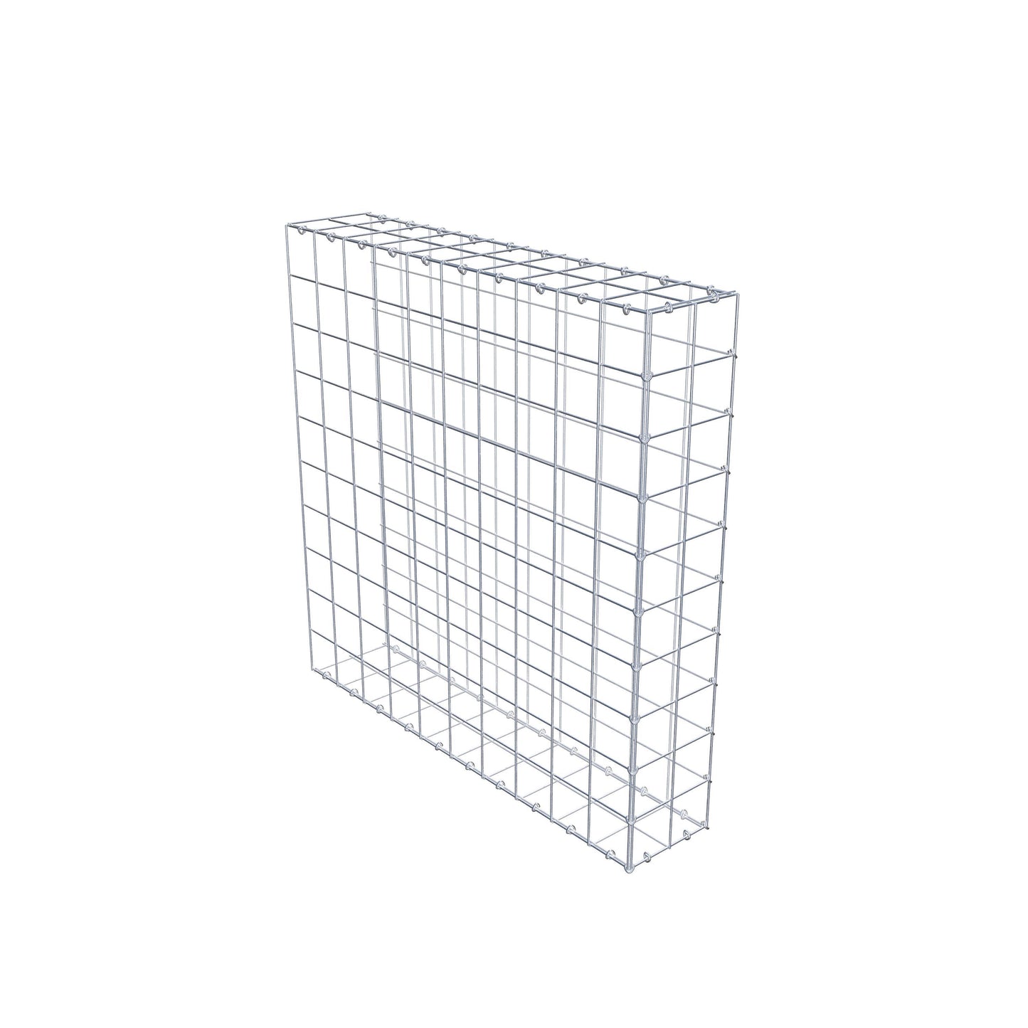 Fourche rapportée type 2 100 cm x 100 cm x 20 cm (L x H x P), mailles 10 cm x 10 cm, anneau C