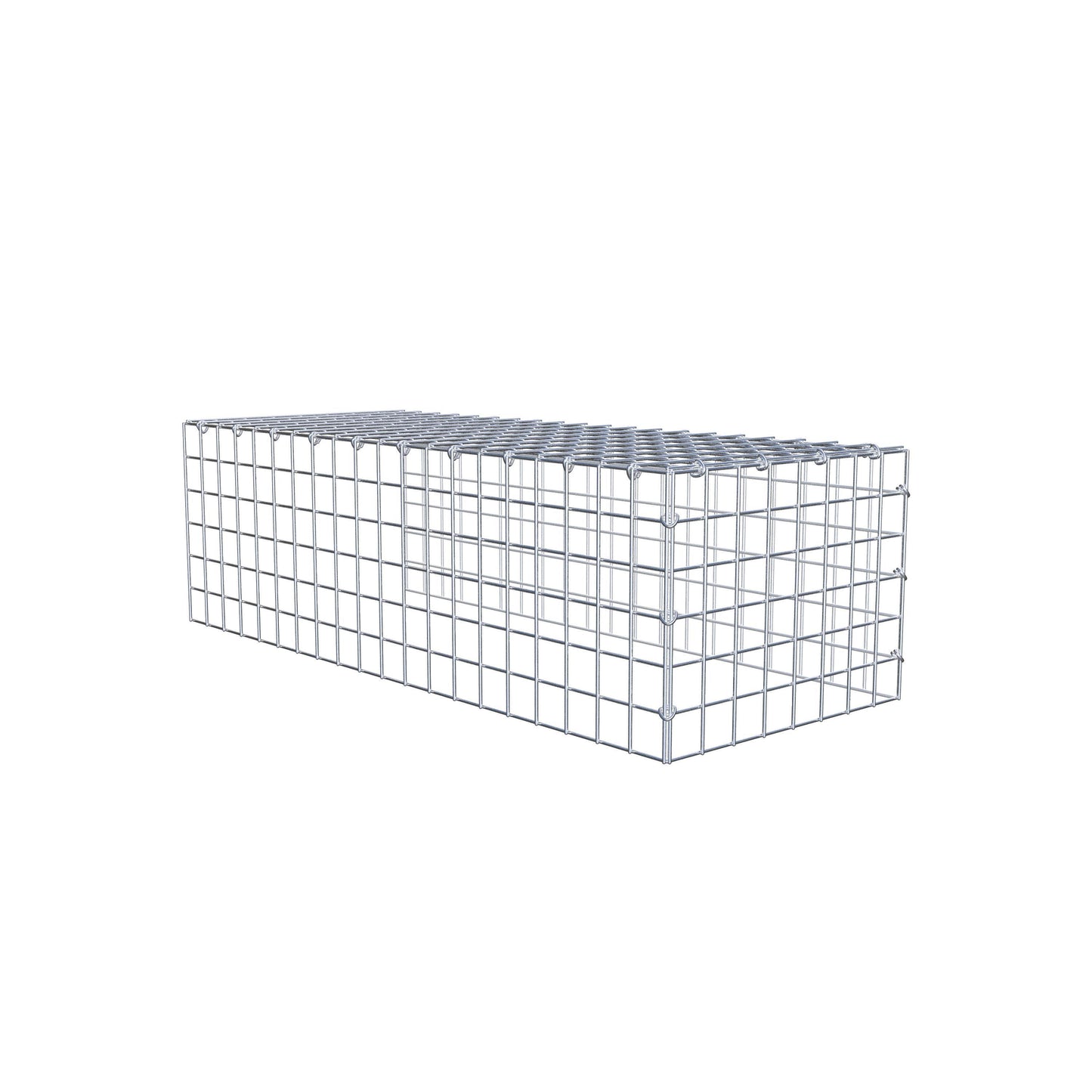 Fourche rapportée type 4 100 cm x 30 cm x 40 cm (L x H x P), mailles 5 cm x 5 cm, anneau C