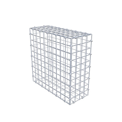 Schanskorf 50 cm x 50 cm x 20 cm (L x H x D), maaswijdte 5 x 5 cm, spiraalring
