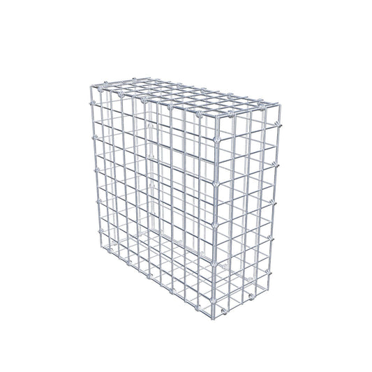 Schanskorf 50 cm x 50 cm x 20 cm (L x H x D), maaswijdte 5 x 5 cm, spiraalring