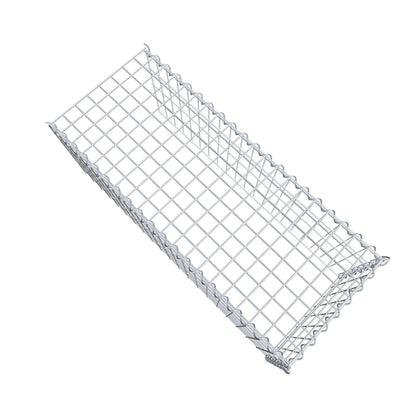 Gavión complementario tipo 4 100 cm x 40 cm x 40 cm (L x A x P), malla 5 cm x 10 cm, espiral