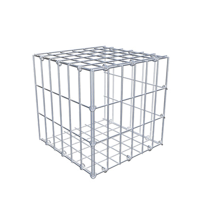 Gavión complementario tipo 2 30 cm x 30 cm x 30 cm, malla 5 cm x 10 cm, anillo en C