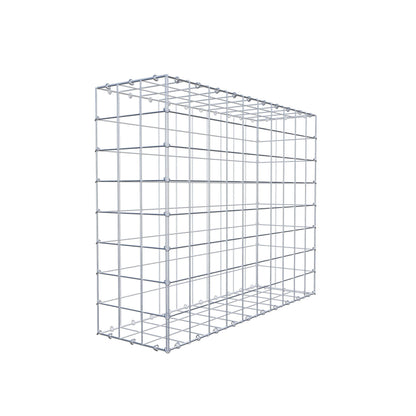 Gabion 100 cm x 80 cm x 30 cm (L x H x D), mesh size 10 cm x 10 cm, C-ring