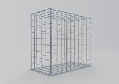 Gabion 100 cm x 90 cm x 50 cm (L x H x D), maskestørrelse 10 cm x 10 cm, spiral