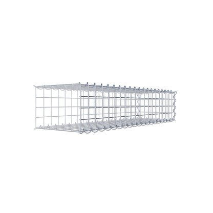 Extra gabion typ 2 100 cm x 20 cm x 30 cm (L x H x D), maskstorlek 5 cm x 5 cm, spiral