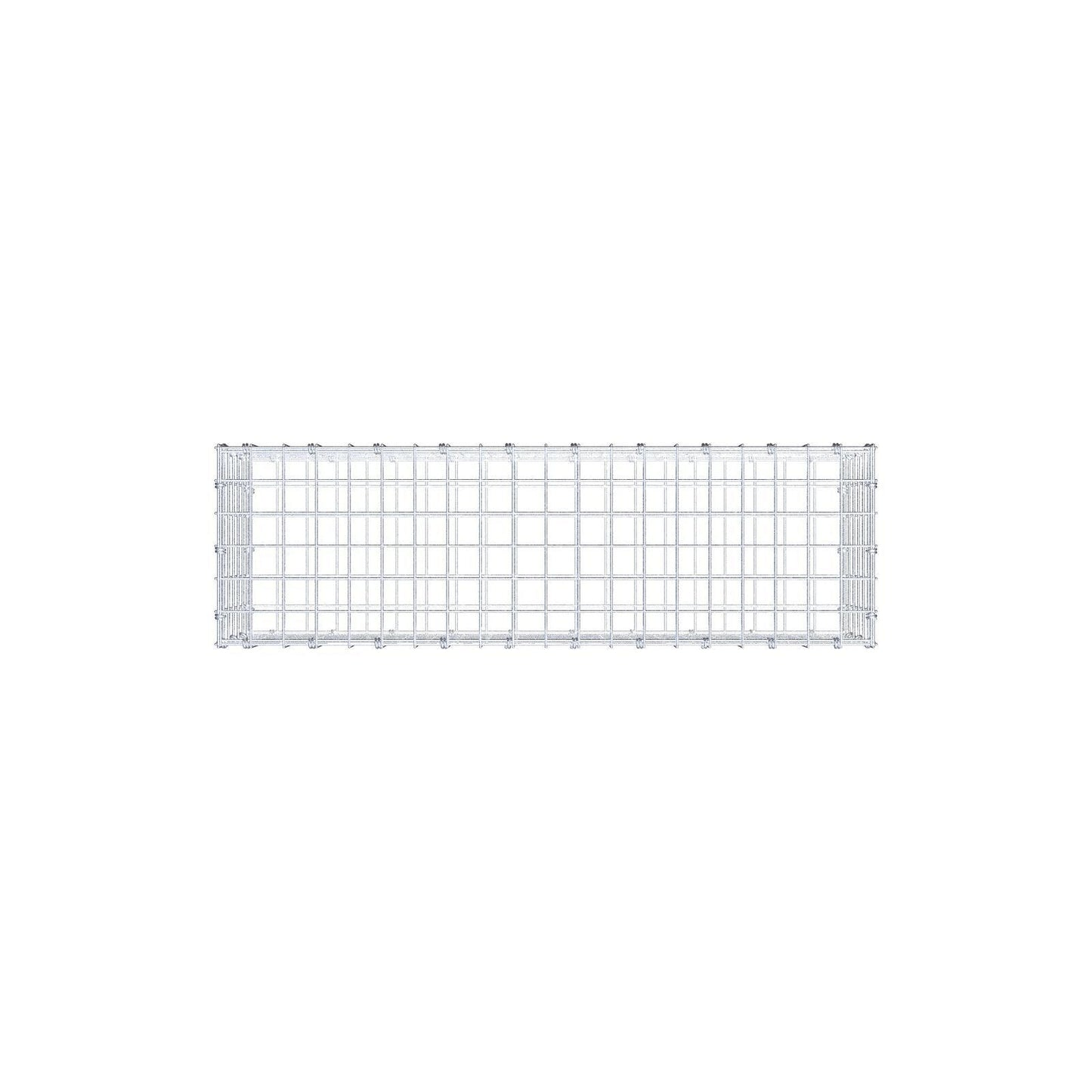 Schanskorf 100 cm x 30 cm x 30 cm (L x H x D), maaswijdte 5 x 5 cm, spiraalring